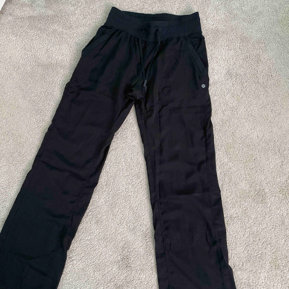 Women's Lululemon Dance Studio Mid-Rise Pant Regular- Black - Size 4,6,8